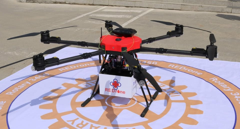 ГССҮТ-д цус, цусан бүтээгдэхүүнийг дроноор тээвэрлэн шуурхай хүргэлээ